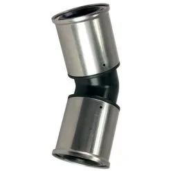 HENCO Coude 45° égal PVDF Multicouche à Sertir BE Ø50x4.0