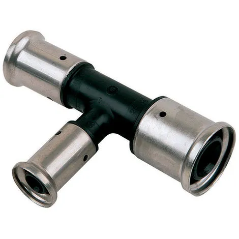 HENCO Té Réduit PVDF Multicouche à Sertir BE Ø40x3.5-20x2.0-32x3.0 1 HENCO Té Réduit PVDF Multicouche à Sertir BE Ø40x3.5-20x2.0-32x3.0