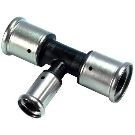 HENCO Té Réduit PVDF Multicouche à Sertir BE Ø63x4.5-32x3.0-63x4.5 1 HENCO Té Réduit PVDF Multicouche à Sertir BE Ø63x4.5-32x3.0-63x4.5