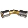 HENCO Coude 45° égal Laiton Multicouche à Sertir BE Ø32x3.0 -HENCO Soldes Magasin 3386859 1