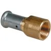 HENCO Raccord Droit Femelle Laiton Multicouche à Sertir BE Ø32x3.0-1''1/4