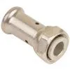 HENCO Raccord Droit écrou Libre Laiton Multicouche à Sertir TH Ou BE Ø16x2.0-3/4