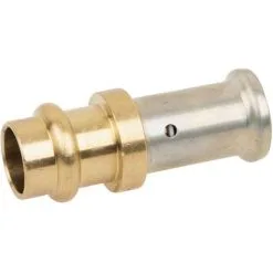 HENCO Adaptateur Laiton à Sertir Multicouche TH Ou BE Ø16x2.0-Cuivre V Ø14