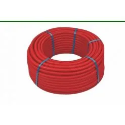 HENCO 50ml Multicouche Gainé Rouge 10bar-95°-Alu 0,2mm-Ø20x2.0