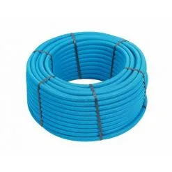 HENCO 25ml Multicouche Gainé Bleu 16bar-95°-Alu 0,4mm-Ø32x3.0