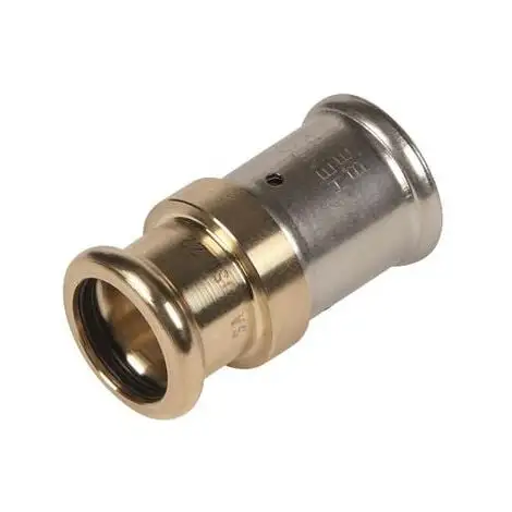 Manchon à Sertir Laiton Multicouche Cuivre 16x16 HENCO - 36P-1616P 1 Manchon à Sertir Laiton Multicouche Cuivre 16x16 HENCO - 36P-1616P