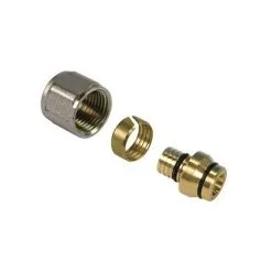 Adaptateur Multicouche à Compression Ø20x2,0 - Cuivre Ø22 Compression - Henco